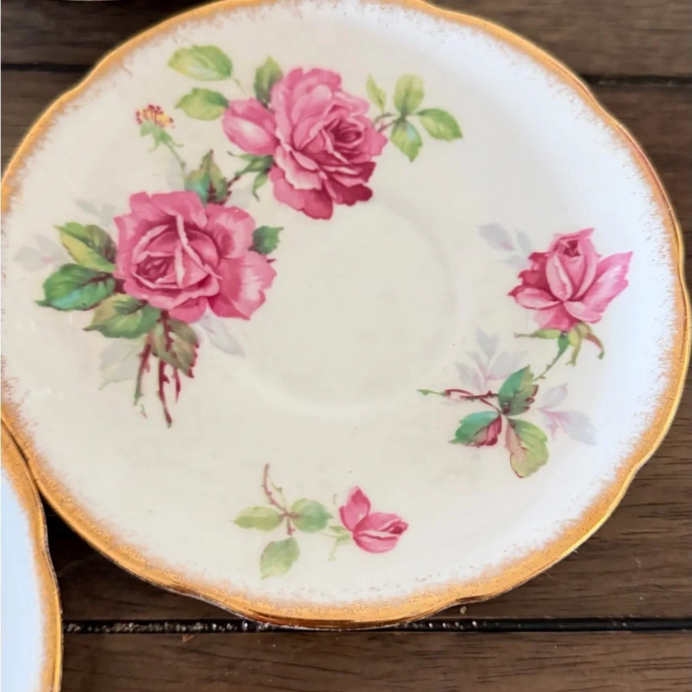 Royal Stafford Bone China Tea Cup & Saucer Set – Berkeley Rose – Vintage England